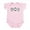 Petal Pink, variant on CafePress - Peace Love Mozart Infant Bodysuit - Baby Light Bodysuit, Size Newborn - 24 Months