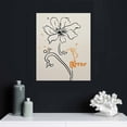thumbnail image 5 of PIKWEEK Abstract Wall Art Prints Set of  Framed Canvas Wall Art Geometric Line Sunset Artwork Paintings, Minimalist Wall Art for Living Room, Modern Wall Art Decor for Bathroom, Bedroom, Hotel, Office, 5 of 5