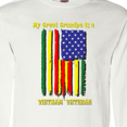 thumbnail image 4 of Inktastic My Great Grandpa is a Vietnam Veteran Long Sleeve T-Shirt, 4 of 5