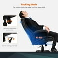 thumbnail image 6 of BestOffice 500lbs Wide Seat Ergonomic Office Chair, Big & Tall, PU Leather for Men, Women, Black, 6 of 7