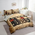 thumbnail image 4 of Homewish Vintage Cola Twin Bedding Sets 7-Piece for Kids, Retro Cola Bottle Bedding Comforter Set, Summer Holiday Party Reversible Sheet Sets, Luxury Bedroom Decor, 4 of 8