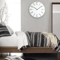thumbnail image 4 of Reloj de pared silencioso, Shi Ying de alta calidad, funciona con pilas, redondo, fácil de leer, 4 of 6