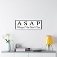 thumbnail image 6 of Stop & Pray 1 Thessalonians 5:17 White Bible Verse Canvas Christian Wall Art Ready to Hang Unframed, 6 of 7