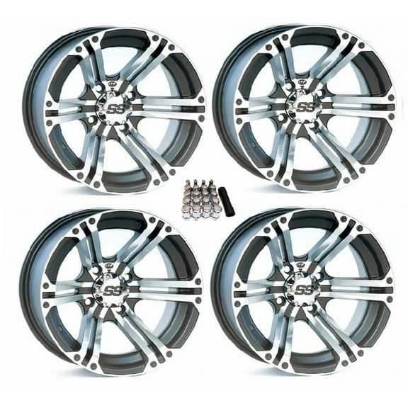 ITP SS212 UTV Wheels/Rims Machined 14" Polaris RZR 1000 XP / Ranger XP 900/1000
