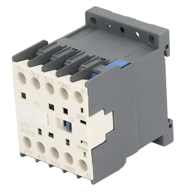 High-Sensitivity AC Contactor with Durable Silver Contacts, 220V 20A, Compact Design for Industrial and Residential Use