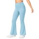 thumbnail image 5 of Pantalones largos, leggings acampanados para niñas, pantalones de yoga y baile de cintura alta, leggings para niños con bolsillos, pantalones de yoga para mujer, 5 of 8