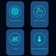 thumbnail image 5 of Cunas para dedos FLhrweasw 10 pares de cubiertas sensibles para el pulgar del controlador de juegos PUBG Mobile, 5 of 9