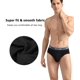 thumbnail image 3 of Calzoncillos Wirarpa Modal No Fly para hombre, paquete de 4, color negro M, 3 of 5