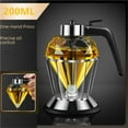 thumbnail image 4 of Distributeur de Miel 200ML Sans Goutte avec Support pour Sirop, Sauces, Condiments, Forme Diamant, 4 of 7