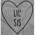 thumbnail image 2 of Little Sisters Sis Younger Adorable Youth T Shirt Tee Girls Infant Toddler Brisco Brands 2T, 2 of 5