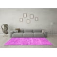 thumbnail image 3 of Ahgly Company Indoor Rectangle Abstract Pink Contemporary Area Rugs, 5' x 8', 3 of 4