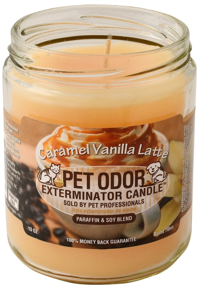 Pet Odor Exterminator Candle Caramel Vanilla Latte Walmart Com Walmart Com