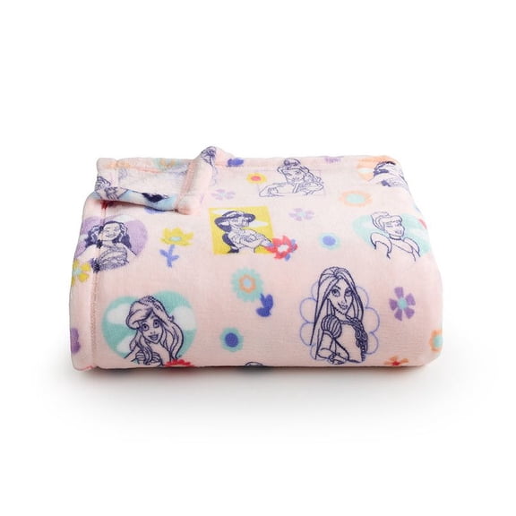 Princesses Disney's Oversized Supersoft Printed Plush Throw