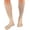 Beige, variant on Jobst Relief Knee High Moderate Compression 15-20, Closed Toe Silky Beige, Small