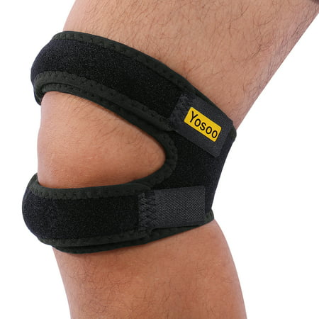 Adjustable Patella Knee Strap for Knee Pain Relief for for Knee Support Fits Running, Basketball, Outdoor Sports