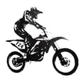 thumbnail image 1 of Black PVC Wall Sticker Motor Racing Art Decal Home Room Decor Removable, Lively Pattern and Durable, 1 of 7