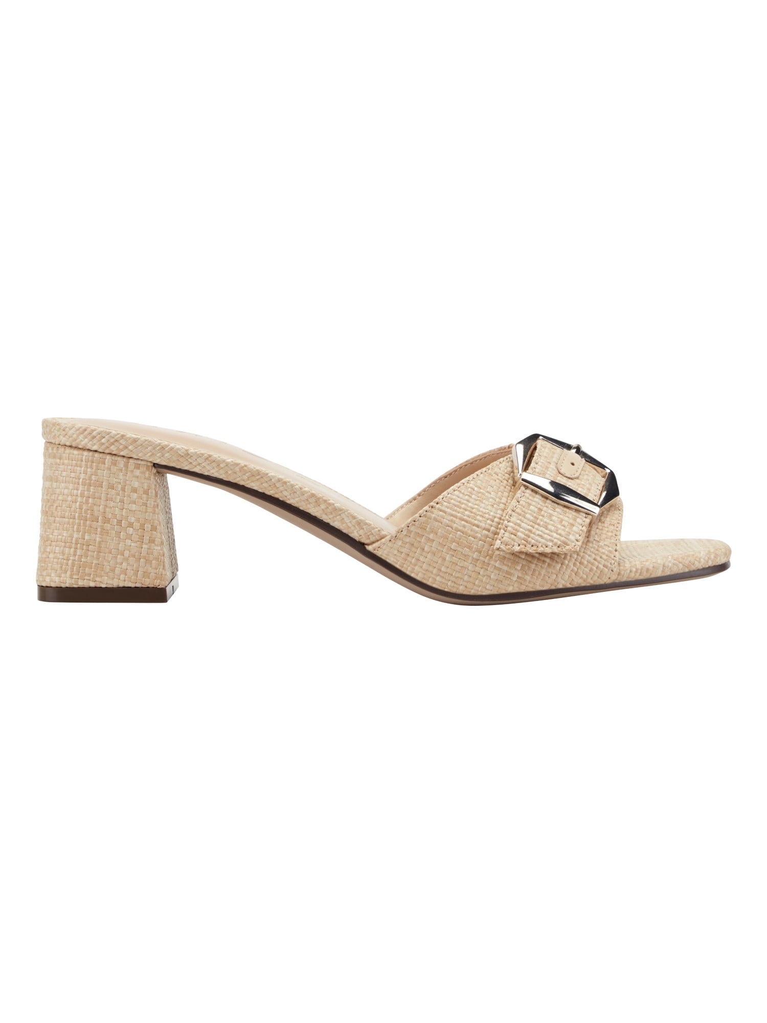 Unisa Women's Variten Slide On Block Heel Buckle Sandal