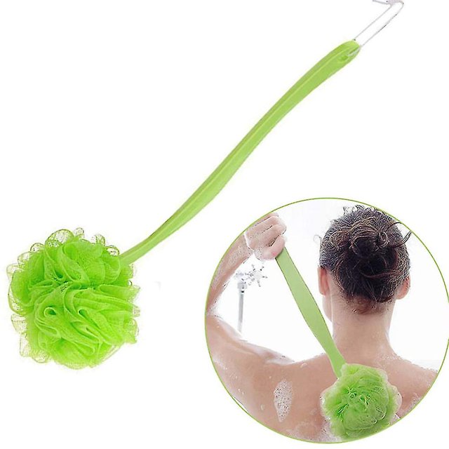 Cepillo de baño YONGSHENG mango largo 43cm verde