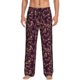 thumbnail image 1 of Fotbe Beautiful Purple Butterflies Pantalones de Pijama para Hombre, Pantalones de Dormir, Pantalones de Casa con Cintura Ajustable y Bolsillos-XX-Large, 1 of 6