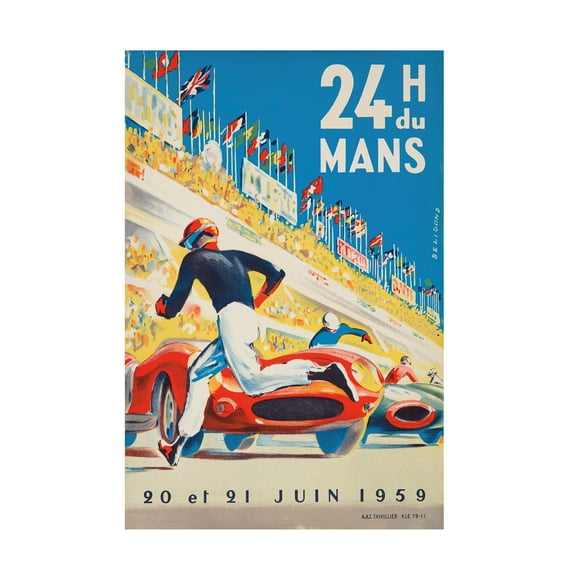 Lantern Press 'Racecar 2' Canvas Art