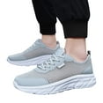 thumbnail image 3 of Sngxgn Mens Running Shoes Sneakers Lightweight Sport Gym Jogging Walking Sneakers(Grey,41), 3 of 8