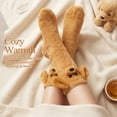 thumbnail image 3 of Funny 3D Golden Retriever Fuzzy Cozy Slipper Socks Gift for Women Teen Girl | Cute Animal Fluffy Thermal Socks Fun Dog Lovers Warm Gift Ideas for Birthday Valentines Easter Christmas Stocking Stuffer, 3 of 7
