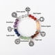 thumbnail image 2 of Pulseras curativas de 7 Chakras con piedras reales, pulsera de Chakra curativa de piedras preciosas, pulseras de meditación de Yoga para protección, curación energética, 2 of 5