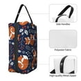 thumbnail image 3 of Goofa Cute Foxes Printed Toiletry Bag with Handle,Large Capacity Travel Makeup Cosmetic Bag for Women, Carry on Airport Airline Compliant Bag, 3 of 9