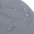 thumbnail image 3 of Indoor/Outdoor Table Tennis Table Cover - Weatherproof and Dust-Proof Ping Pong Table Cover(65" W x 28" D x 73" H),Gray, 3 of 4