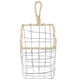 thumbnail image 1 of GOOHOCHY Cesta para colgar en la pared, organizador de revistas, cesta de almacenamiento montada en alambre de hierro, 1 of 8