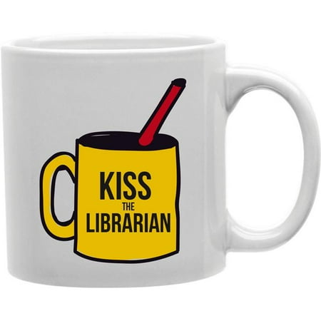 

Imaginarium Goods CMG11-IGC-KLIBRARIAN Kiss The Librarian Mug
