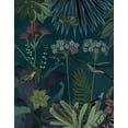 thumbnail image 2 of Fab Funky  15x18 Gold Ornate Wood Framed with Double Matting Museum Art Print Titled - Hummingbird Garden 2, 2 of 4
