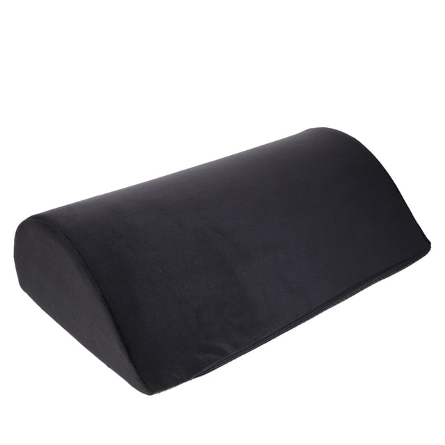 Milisten Cojín Lumbar Ergonómico De Espuma Viscoelástica Negro Para Uso En Casa Y Oficina