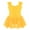 A Yellow, variant on iiniim Kids Girls Sleeveless Lyrical Ballet Dress Leotard Tutu Skirt Ballerina Performance Dancewear Pink 6