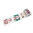 thumbnail image 2 of Wrapables® Dreamy Artistic Wide Washi Masking Tape, 55mm x 10m, Floral Window Sills, 2 of 2