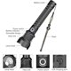 thumbnail image 2 of LED Torch, 90000 Lumens XHP70 Ultra Powerful Adjustable Zoomable Waterproof Flashlight Torch, USB Rechargeable Torch, 2 of 4