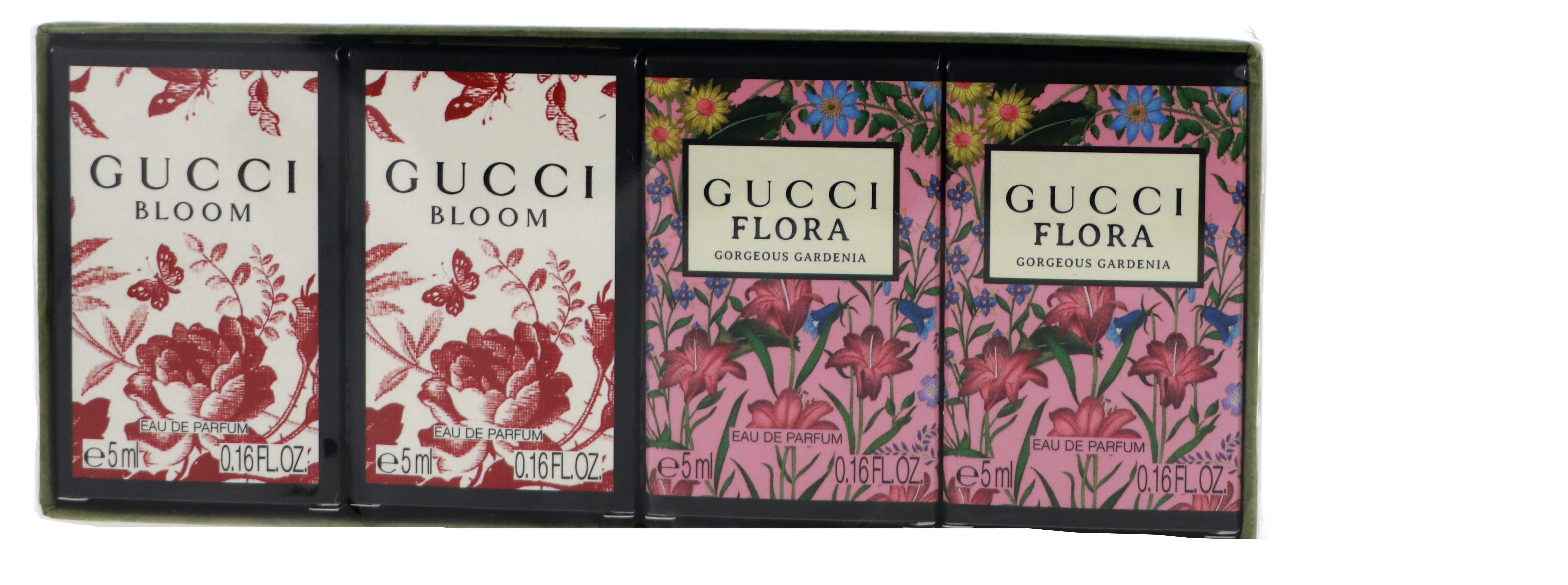 Gucci Eau de Parfum Mini Set (Bloom 2 x 0.16 oz + Flora Gorgeous
