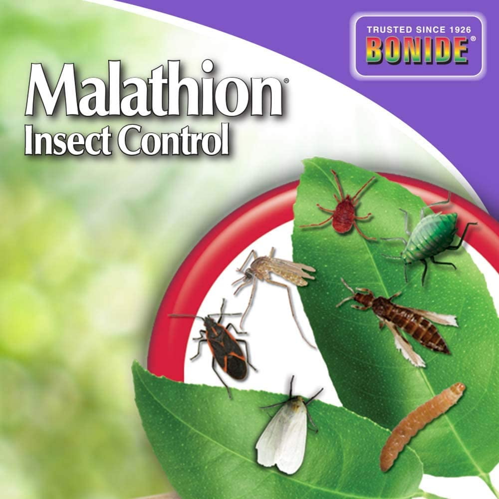 Bonide Malathion Insect Control Concentrate - Insecticide - 16 oz — Residential Use, Standard Application