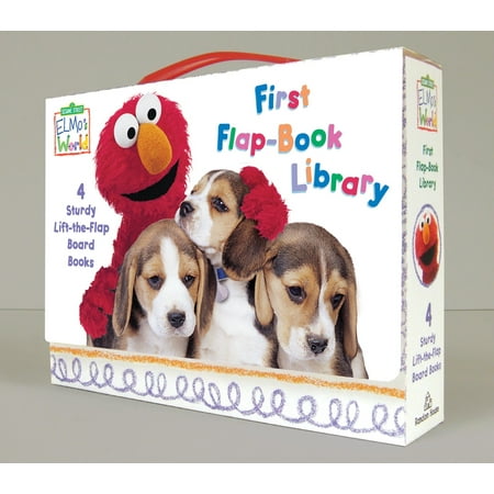 Elmos World 1st Flap Book Library (Board Book) (Best Machine Learning Library)