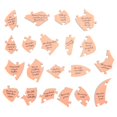 thumbnail image 1 of 32Pcs Reasons Why Love You Wooden Heart Puzzle, Love Puzzle Gifts, 1 of 5