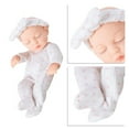 thumbnail image 4 of Reborn Doll Simulation Baby, 18cm Realistic Vinyl Lifelike Skin, Adjustable Limbs Photography Props, Art Collection Companion Gift for Children, 4 of 6