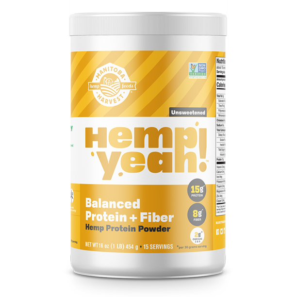 Manitoba Harvest Hemp Yeah! Balanced Protein + Fiber Powder