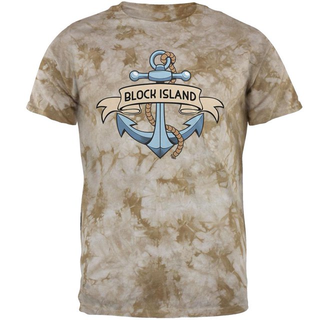 Anchor at Block Island Mens T Shirt