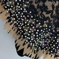 thumbnail image 5 of LIUHUO Customizable Black Lace Rhinestone Gymnastics Leotard Girls Women High Elastic Fabric Competition, 5 of 9