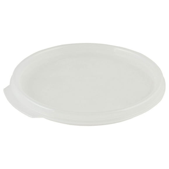 Cambro RFS2SCPP190 Camwear Seal Cover, for 2 & 4 qt Clear Containers, Round, Translucent- Case of 12