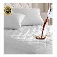thumbnail image 1 of HLONK Smyrna Protège-Matelas Imperméable Taille Simple TG Poche Profonde Respirant Rafraîchissant Housse Matelassée 17”, 1 of 6