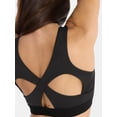 thumbnail image 5 of Avia Women's Flocked Banded Shine Sports Bra, Sizes XS-XXXL, 5 of 6