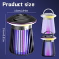 thumbnail image 3 of Indoors Mosquito Zapper Mosquito Lamp Bug Zapper Rechargeable Portable Indoor Mosquito Zapper Lamp Fly Trap LED Light Cordless Mosquito Repeller Outdoor Patio Camping Bug Killer Device, 3 of 9