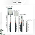 thumbnail image 4 of Pickup Tool Set for Men with Magnetic Grabber Flexible Led Light Inspection Mirror Mechanic Garage Workshop Gadgets, 5Pcs Set, 4 of 7