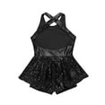 thumbnail image 5 of iEFiEL Kids Girls Sequined Waist Bowknot Ballet Dance Leotard Dress Jazz Tap Dancewear, 5 of 7